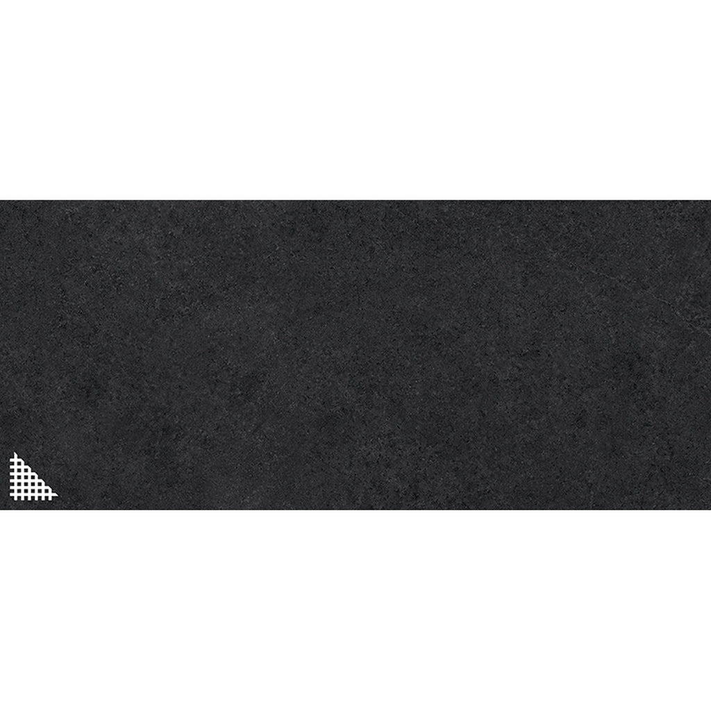 GRESIE PORȚELANATĂ UNIVERSALĂ ZIMBA NEGRU STRUCTURAT 2748 X 1198 MM TUBADZIN