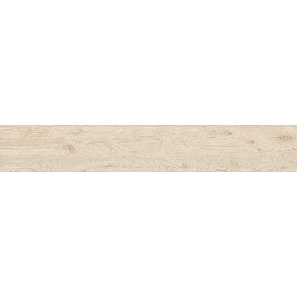 GRESIE PORȚELANATĂ WOOD GRAIN ALB STRUCTURAT 1198 X 190 MM TUBADZIN