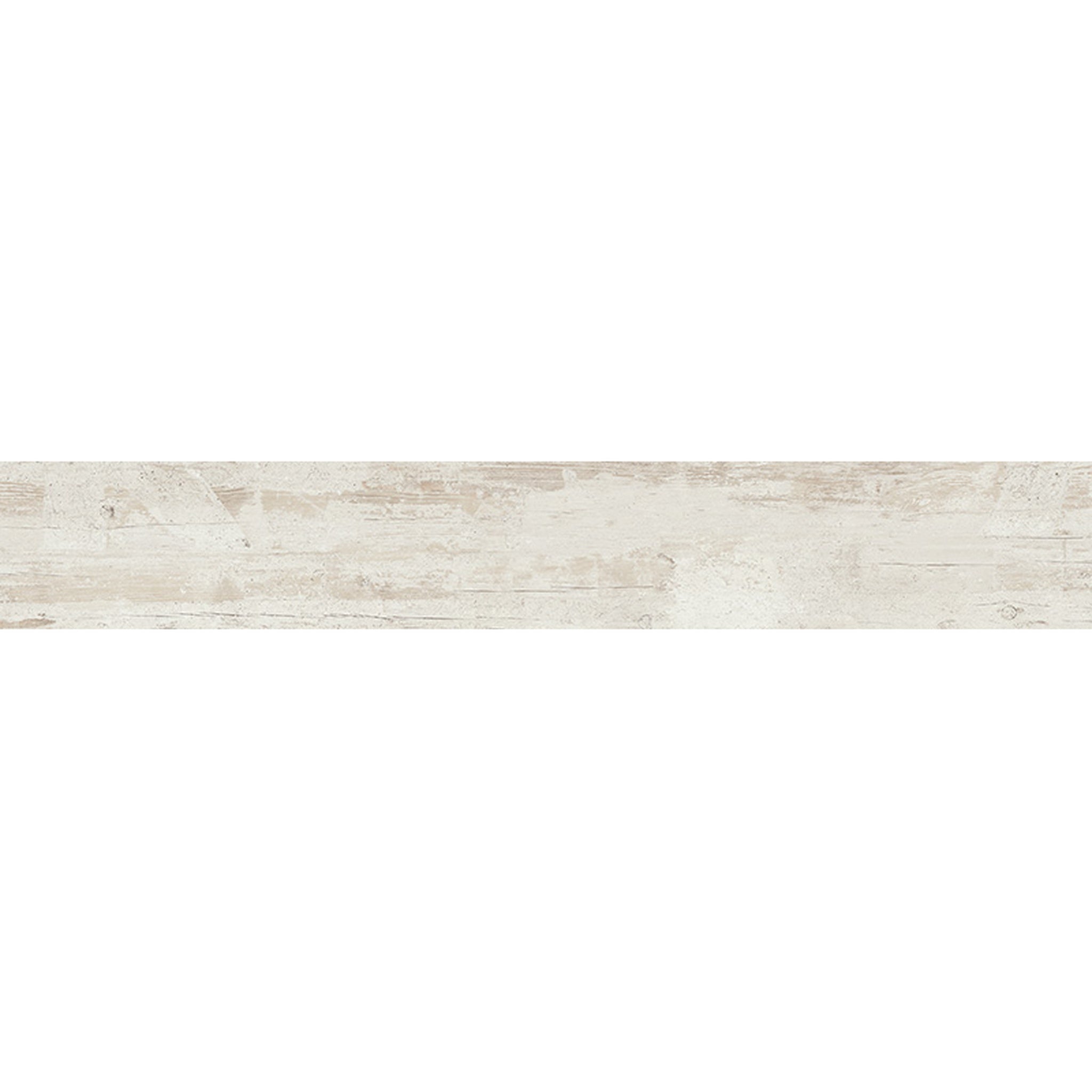 GRESIE PORȚELANATĂ WOOD WORK ALB STRUCTURAT 1498 X 230 MM TUBADZIN