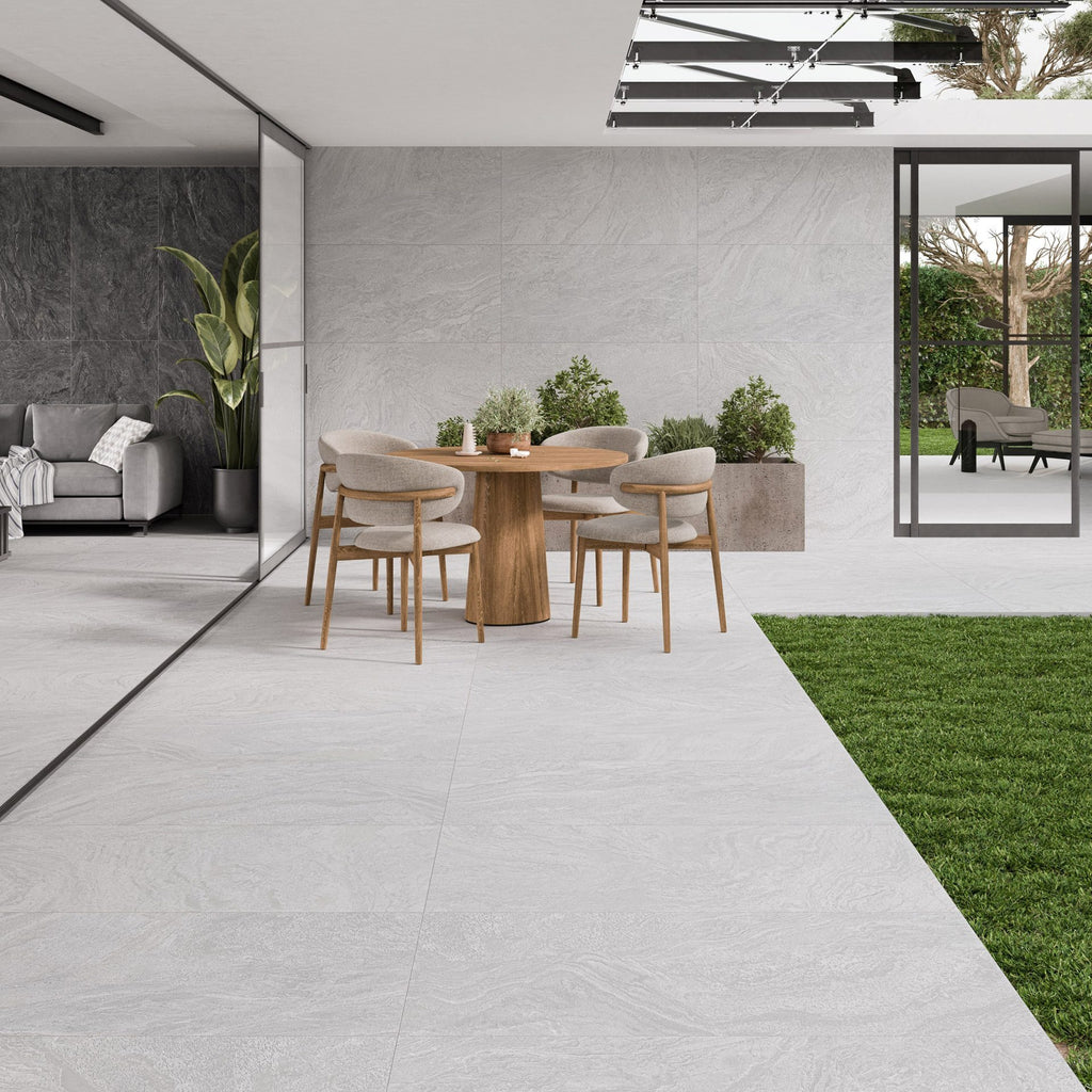 GRESIE PENTRU INTERIOR PORTELANATA ZENDRA WHITE 60x120 ALBA MATA