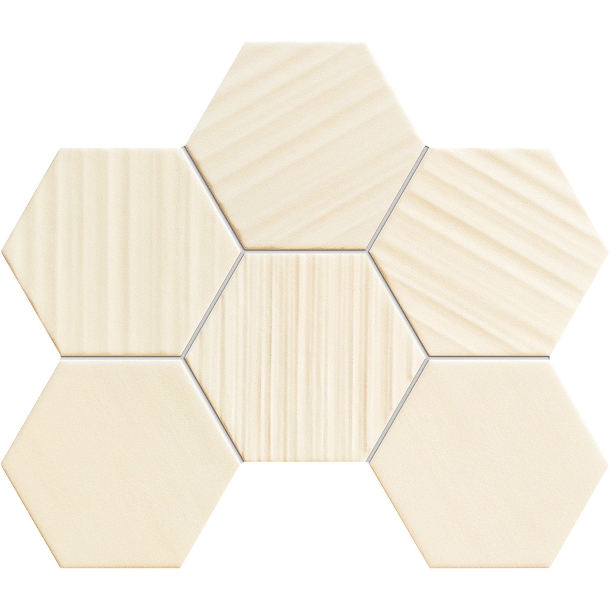 MOZAIC HORIZON HEX FILDEȘ WALL 289 X 221 MM TUBADZIN