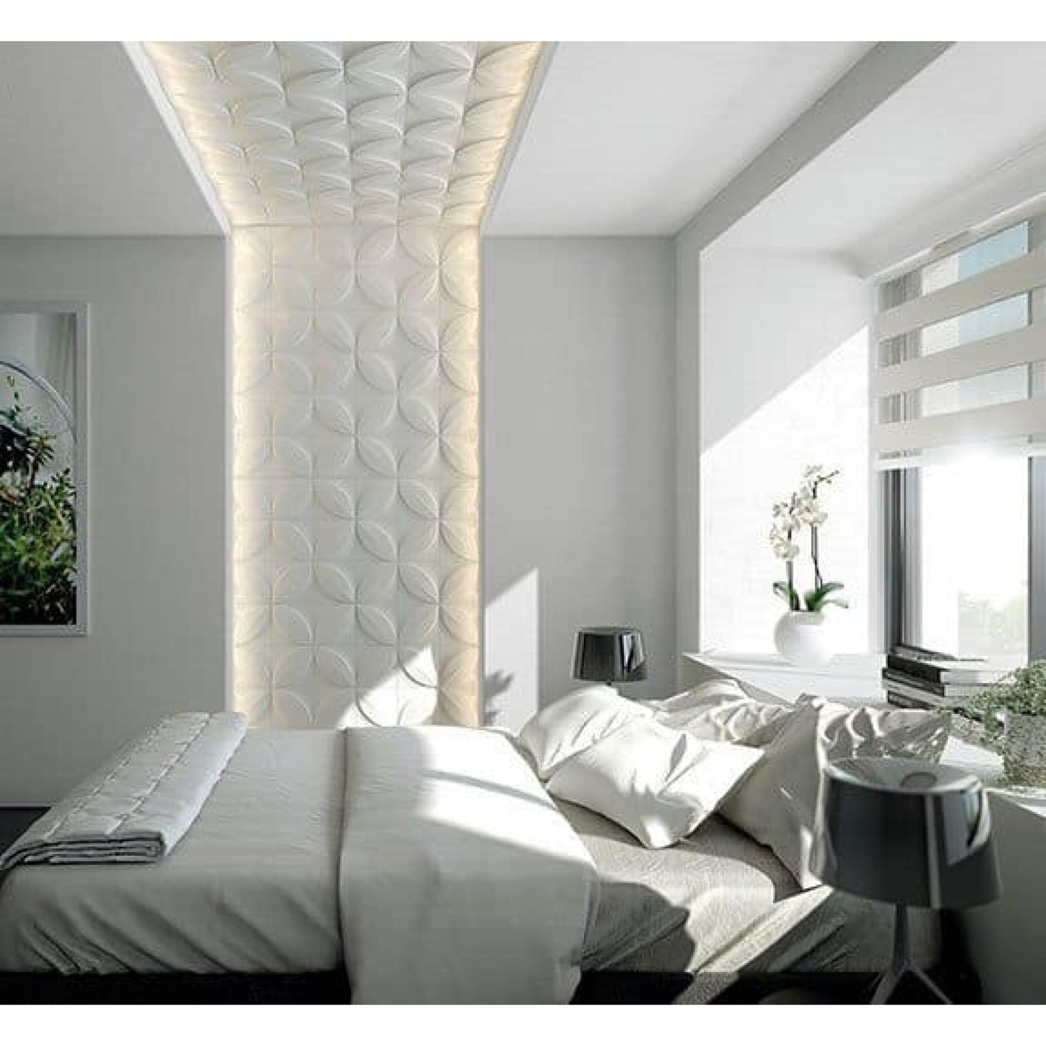 PANOU DECORATIV IDEAL SI IN BUCATARIE. 3D ARSTYL FLOWER NMC