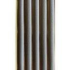 Riflaj de interior pe semi-rutound, 158 mm | MallDeco