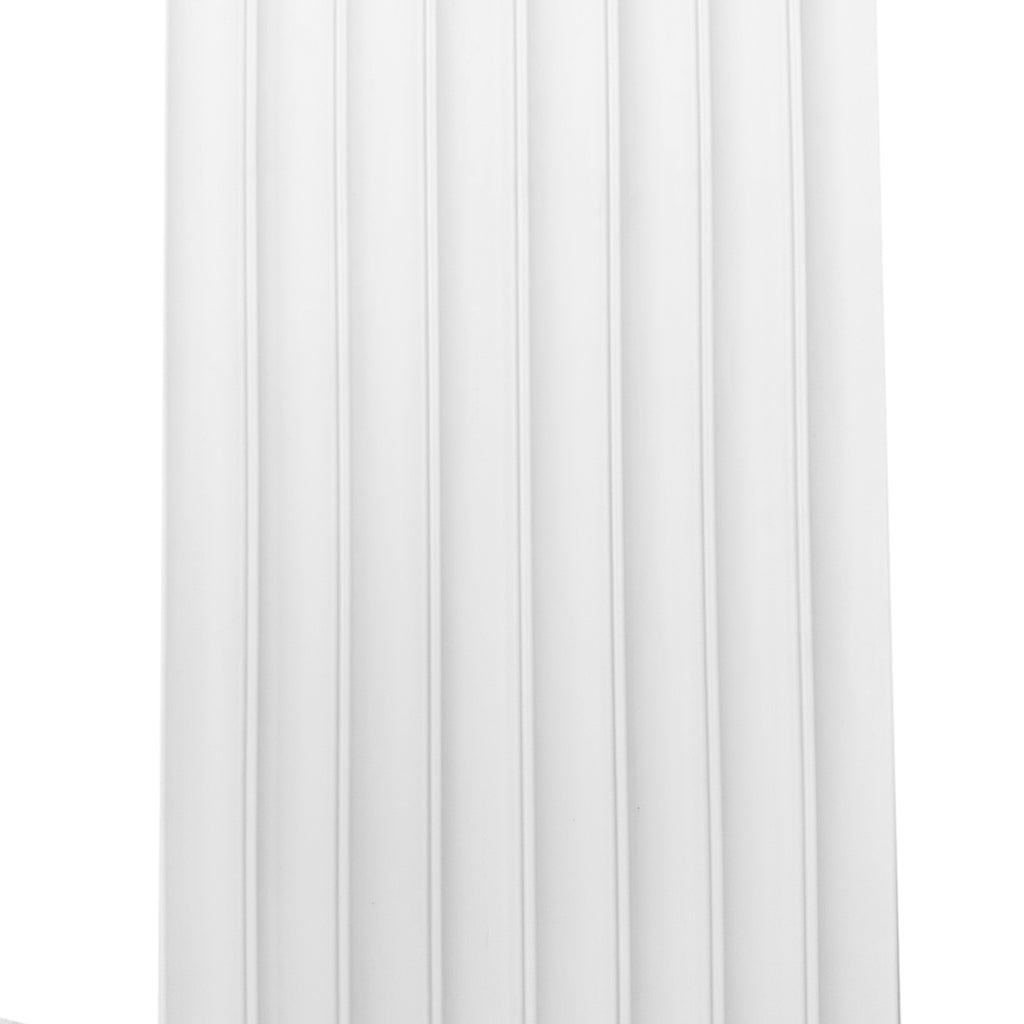 Riflaj decorativ alb, 300 mm | MallDeco