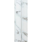 Riflaj decorativ, culoare albastru cu argintiu, 120 mm | MallDeco