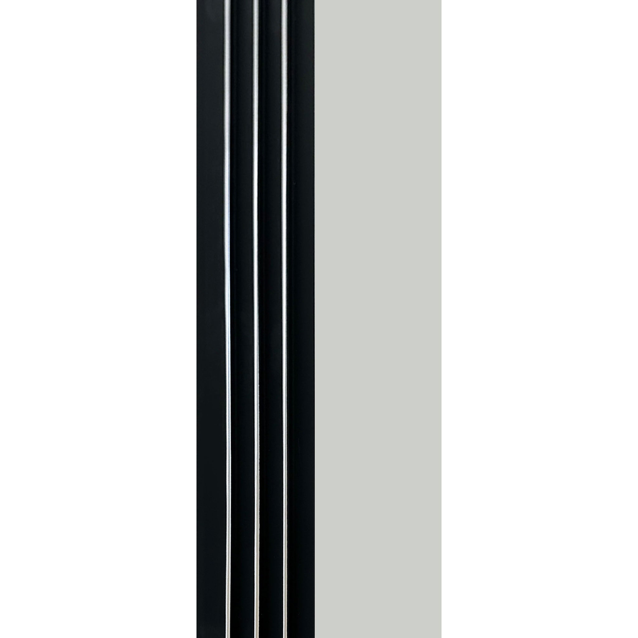 Riflaj decorativ, culoare negru cu argintiu, 120 mm | MallDeco