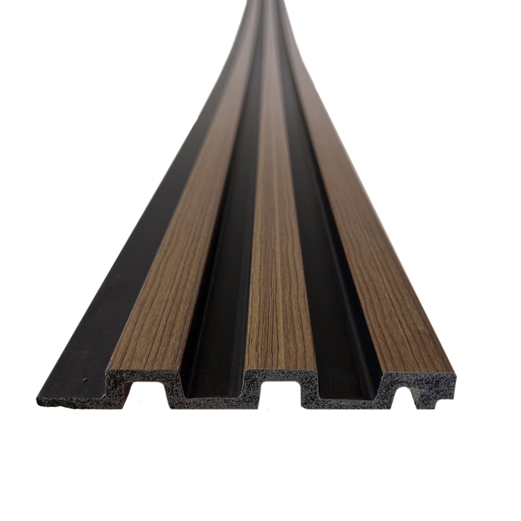 Riflaj decorativ premium, maro texturat, 160 mm | MallDeco