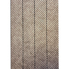 Riflaj decorativ satinat, in dungi, 300 mm | MallDeco