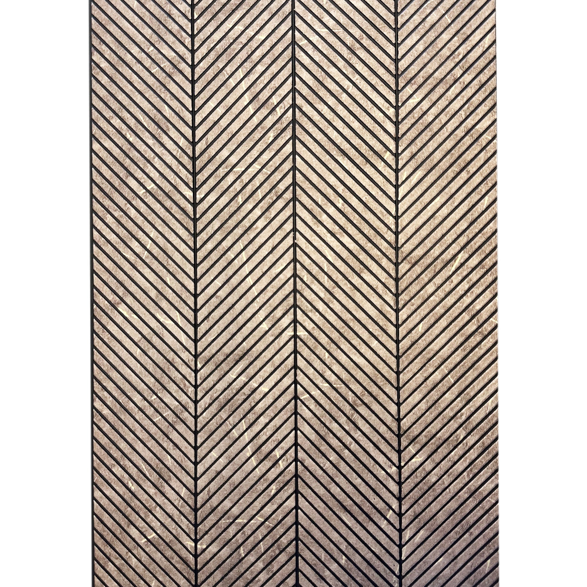 Riflaj decorativ satinat, in dungi, 300 mm | MallDeco