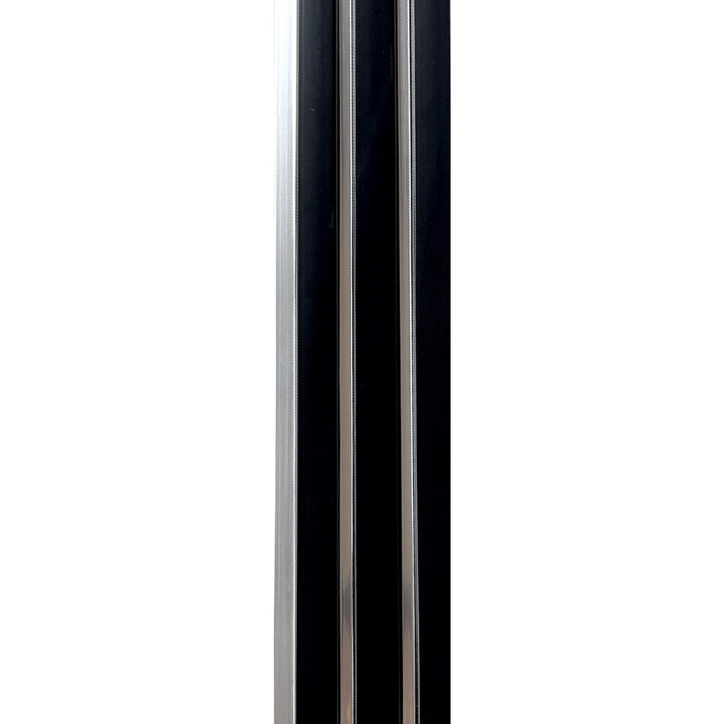 Riflaj negru decorativ in dungi aurii, 121.5 mm | MallDeco