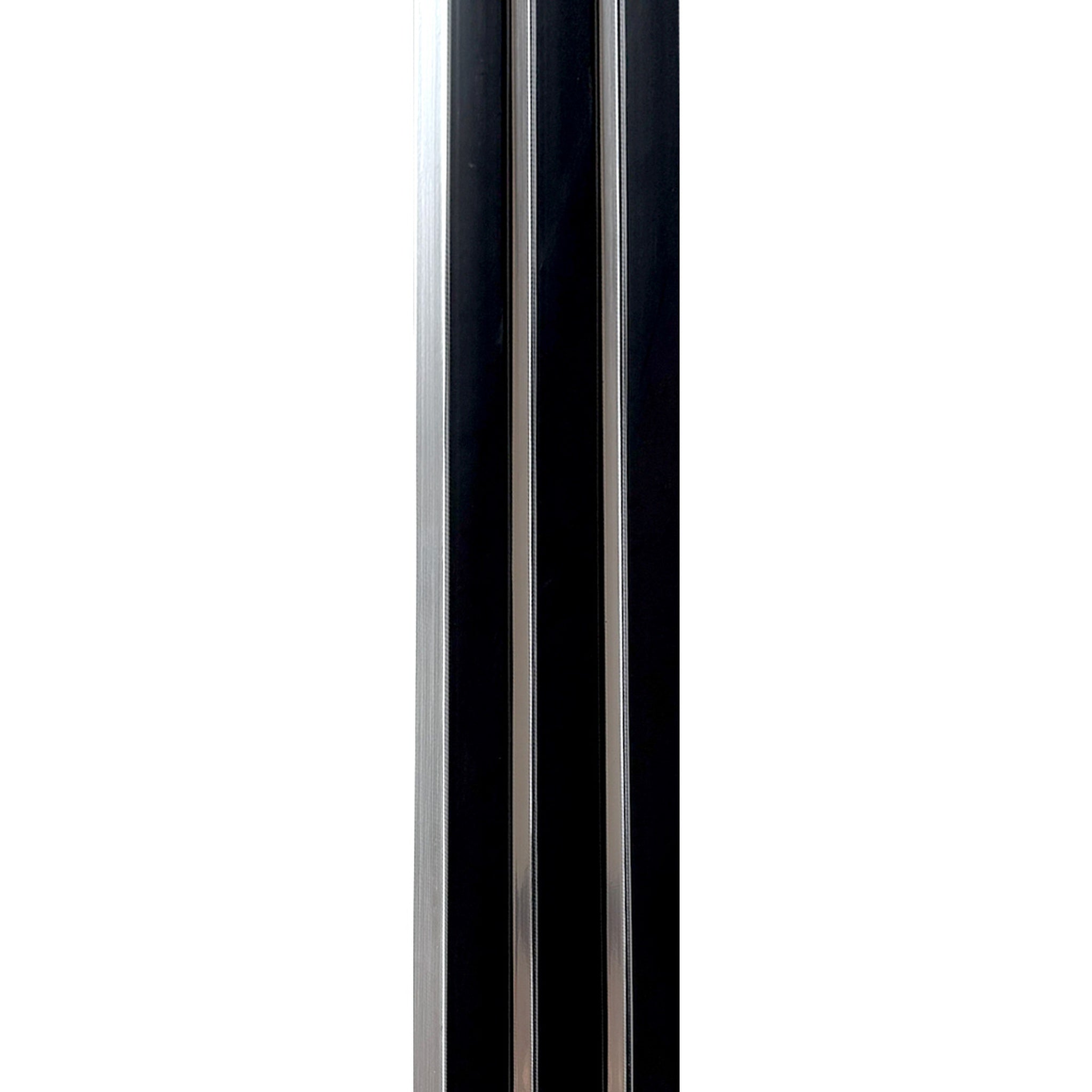 Riflaj negru decorativ in dungi aurii, 121.5 mm | MallDeco