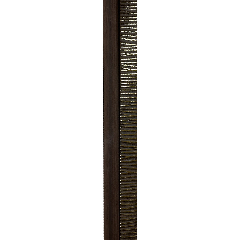Terminatie Riflaj decorativ, dreapta, maro, 63,4 mm | MallDeco