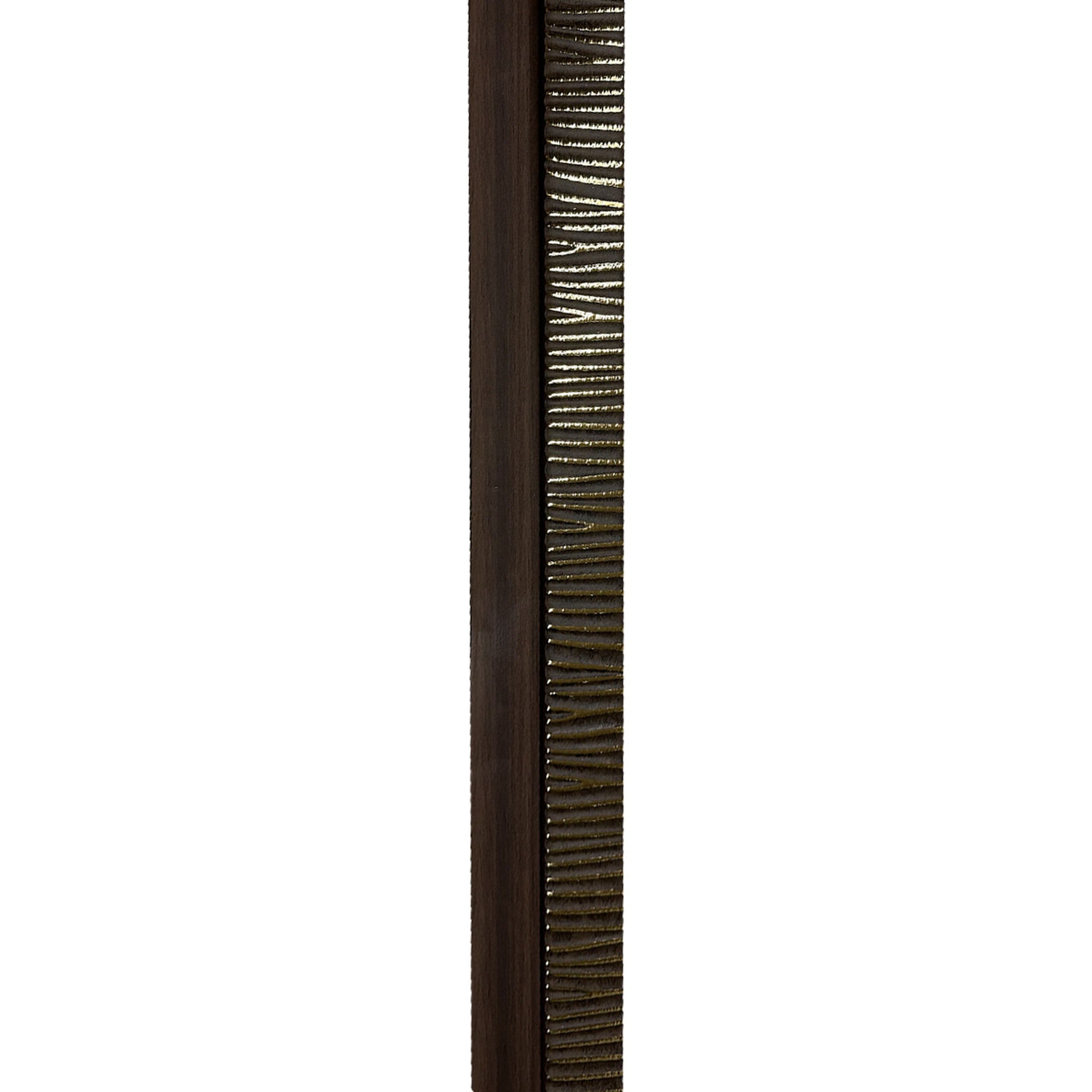 Terminatie Riflaj decorativ, dreapta, maro, 63,4 mm | MallDeco
