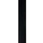 Terminatie Riflaj decorativ, dreapta, negru, 63,4 mm | MallDeco