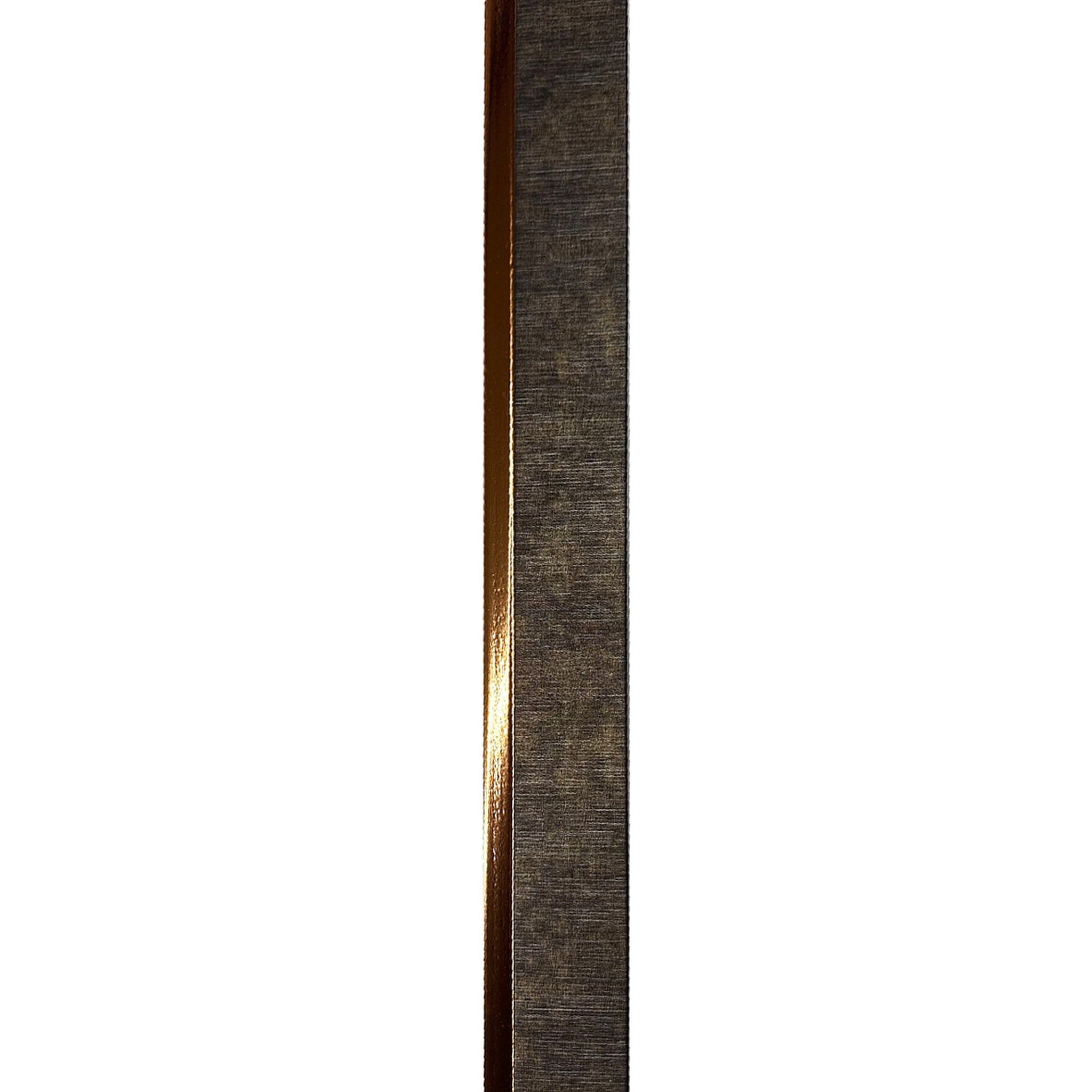 Terminatie Riflaj decorativ, dreapta, nuante de maro, 43.8 mm | MallDeco