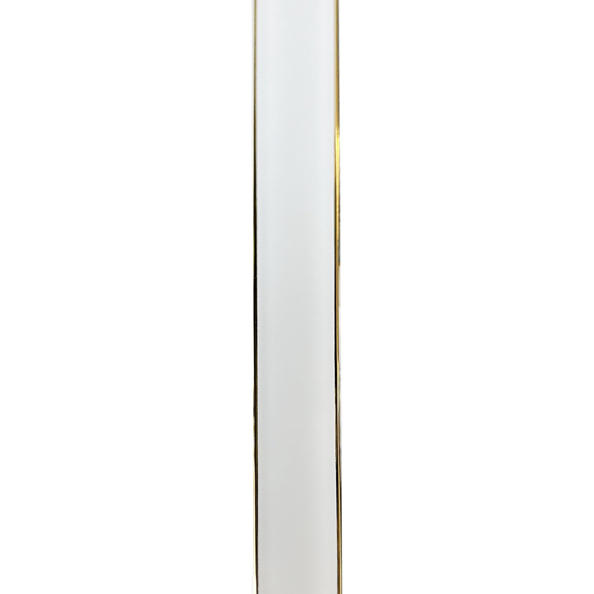 Terminatie Riflaj decorativ, stanga, alb, 33.9 mm | MallDeco
