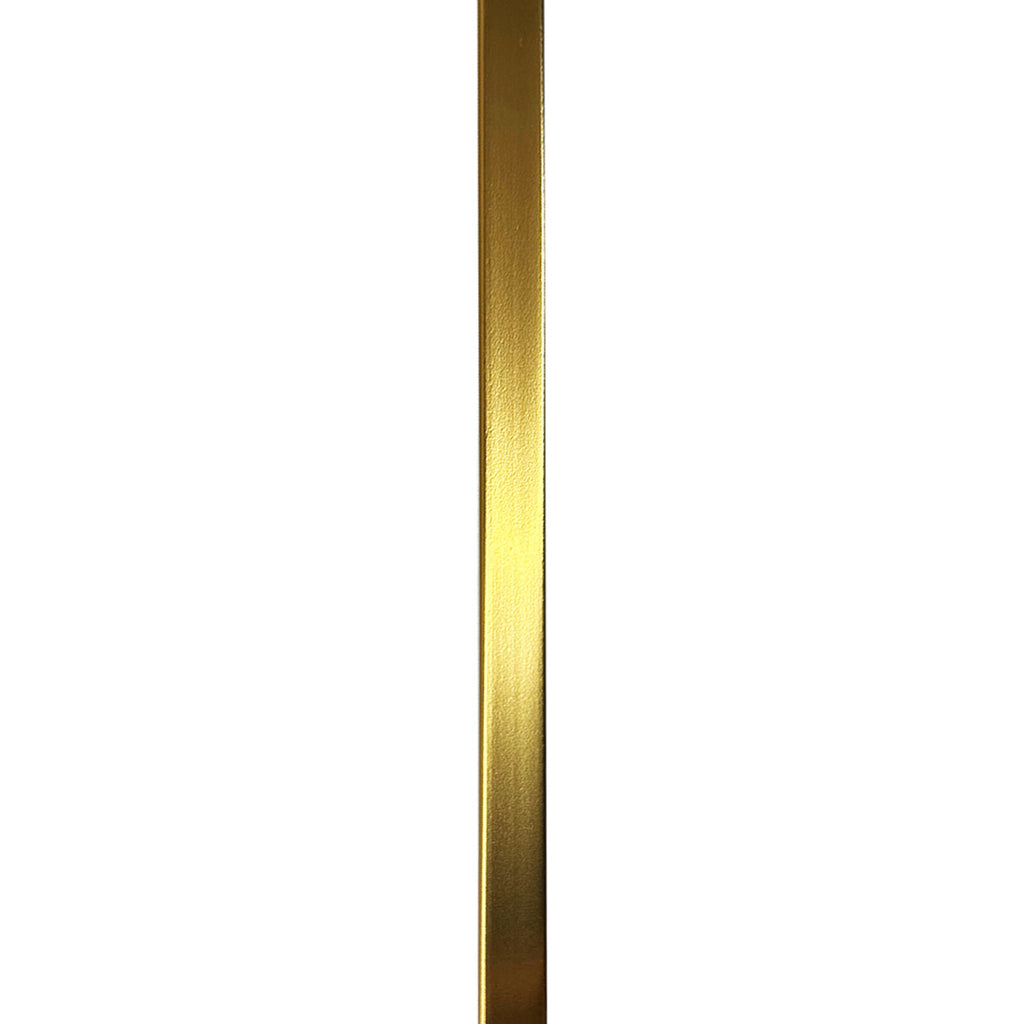 Terminatie Riflaj decorativ stanga, auriu, 12 mm | MallDeco