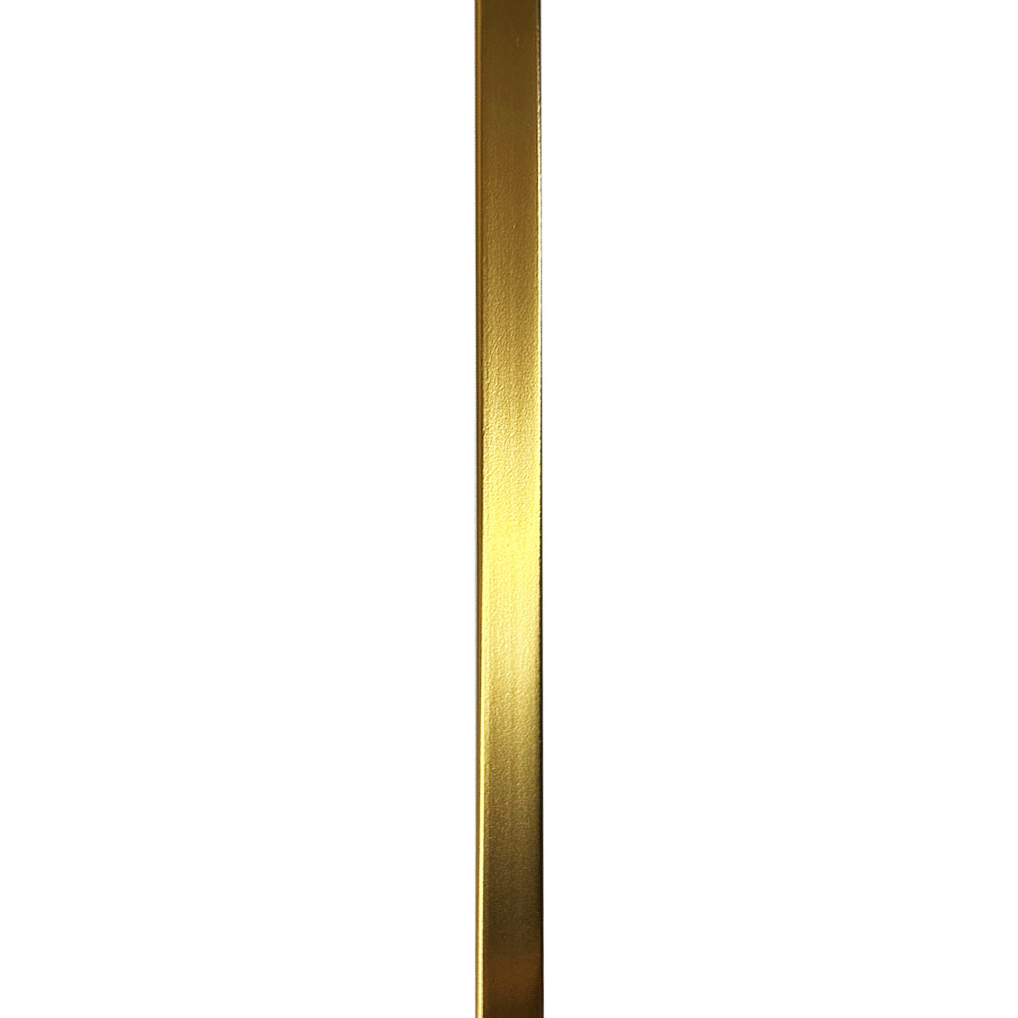 Terminatie Riflaj decorativ stanga, auriu, 12 mm | MallDeco