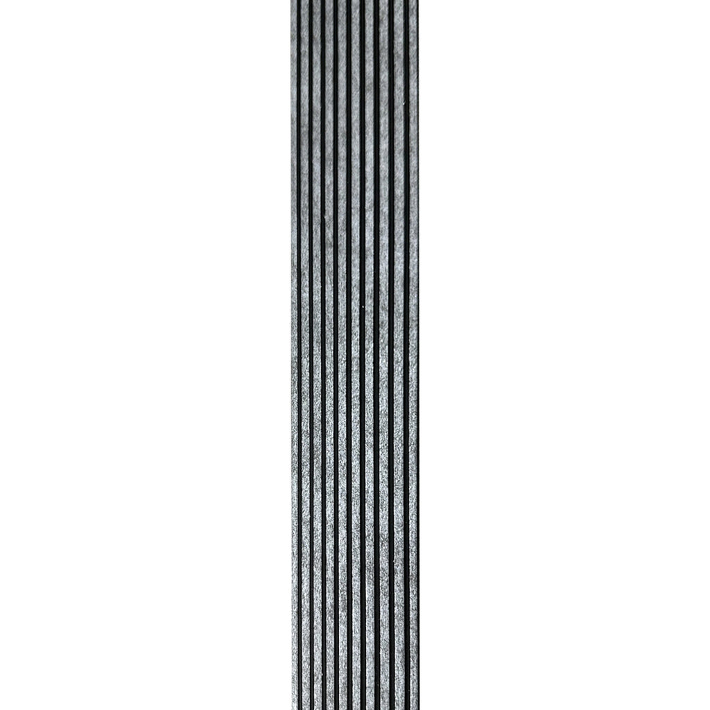 Terminatie Riflaj decorativ,stanga, gri, 48.1 mm | MallDeco