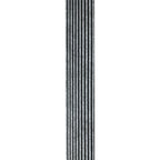 Terminatie Riflaj decorativ,stanga, gri, 48.1 mm | MallDeco