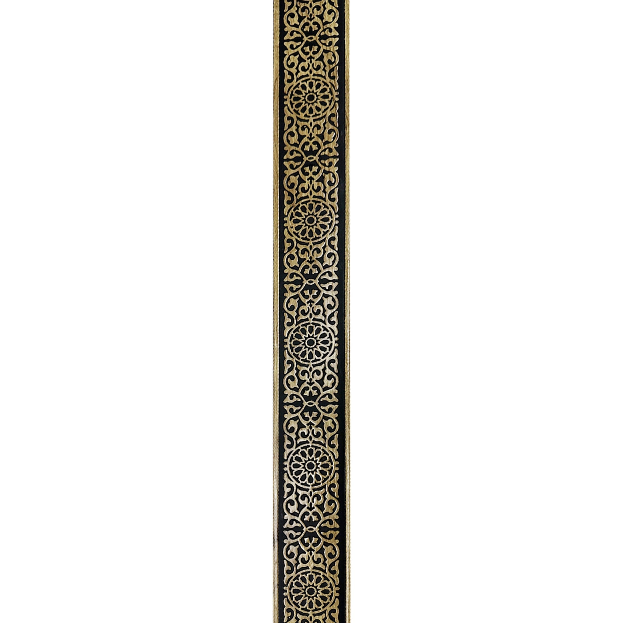 Terminatie Riflaj decorativ,stanga, lemn, 48.1 mm | MallDeco