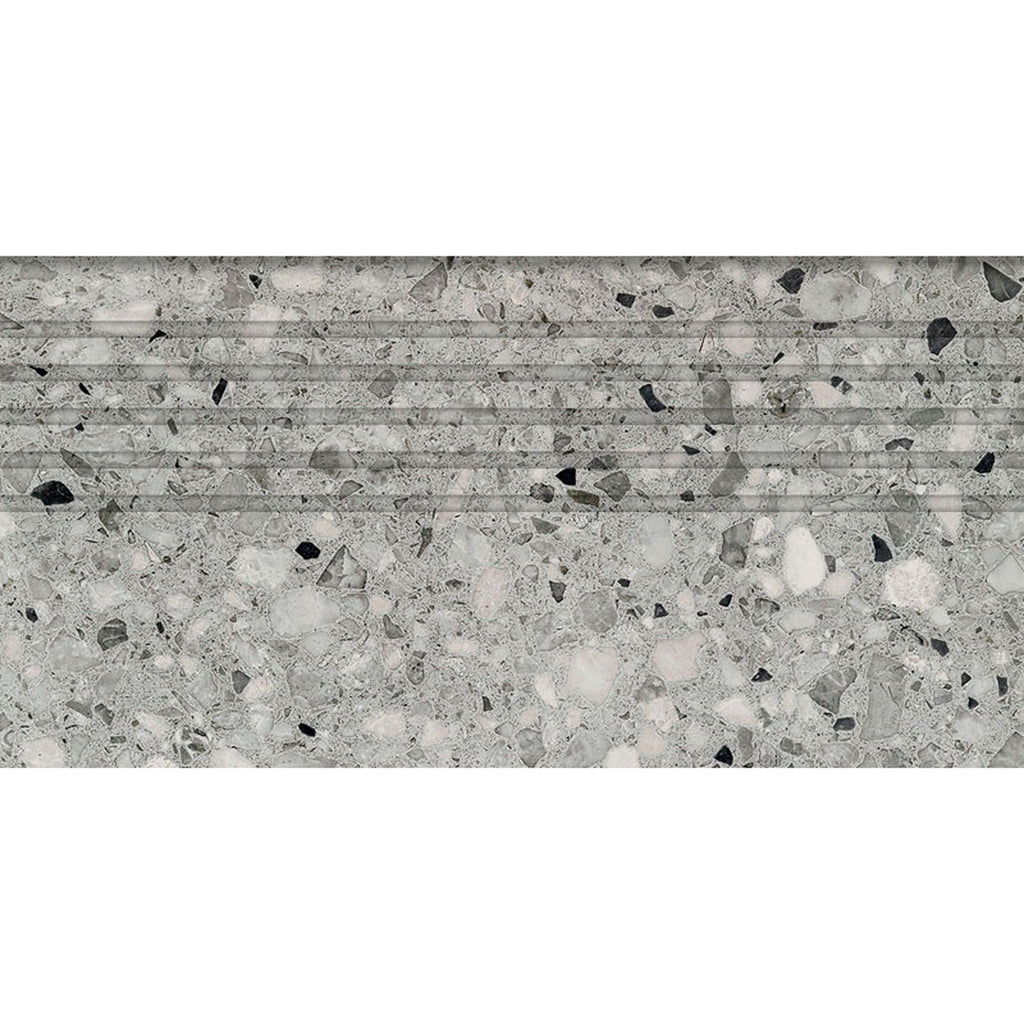 TREAPTĂ MACCHIA GRAFIT MAT 598 X 298 MM TUBADZIN