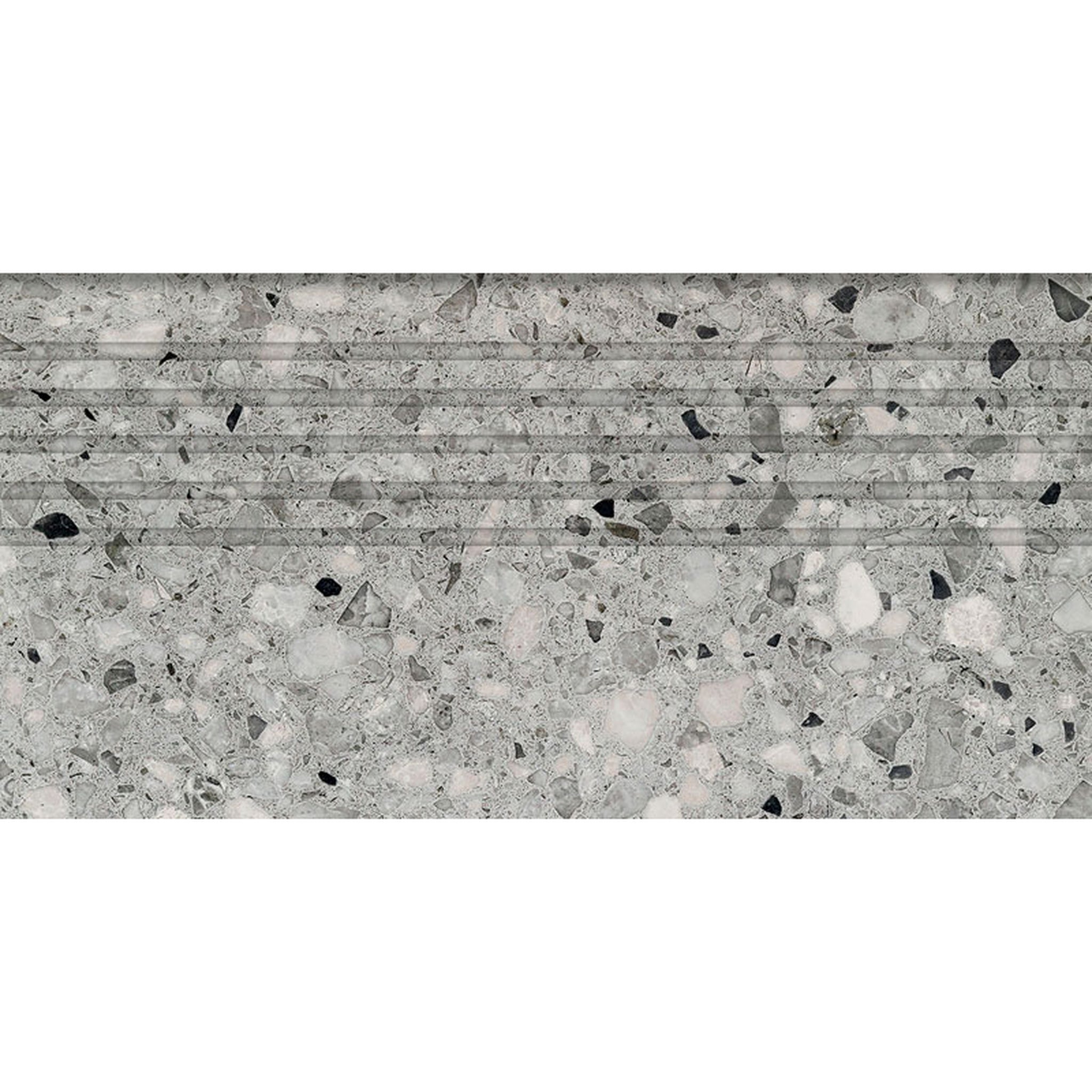 TREAPTĂ MACCHIA GRAFIT MAT 598 X 298 MM TUBADZIN