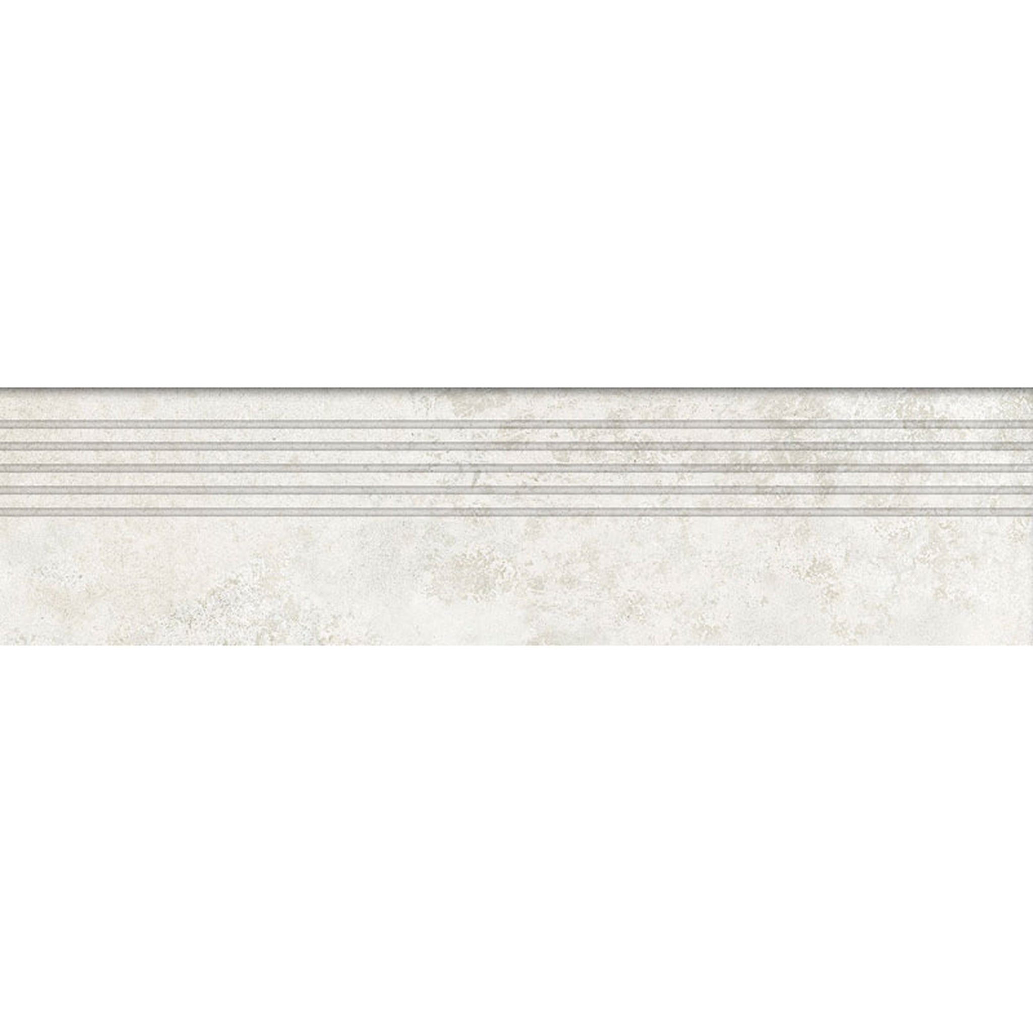 TREAPTĂ TORANO ALB MAT 1198 X 296 MM TUBADZIN