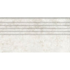 TREAPTĂ TORANO ALB MAT 598 X 296 MM TUBADZIN