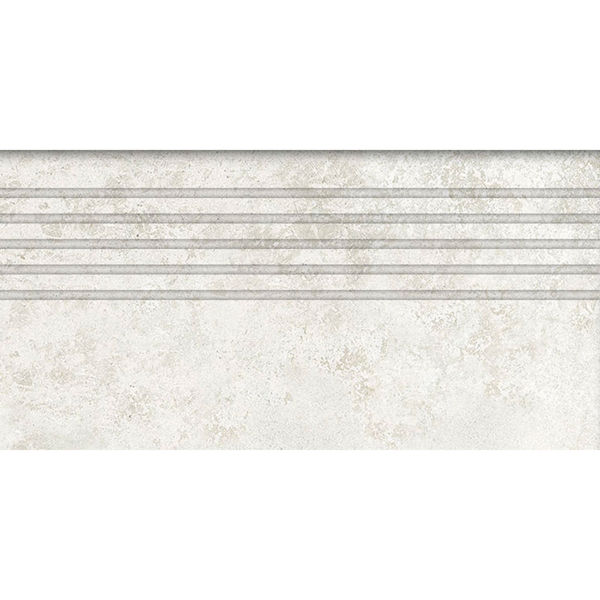 TREAPTĂ TORANO ALB MAT 598 X 296 MM TUBADZIN
