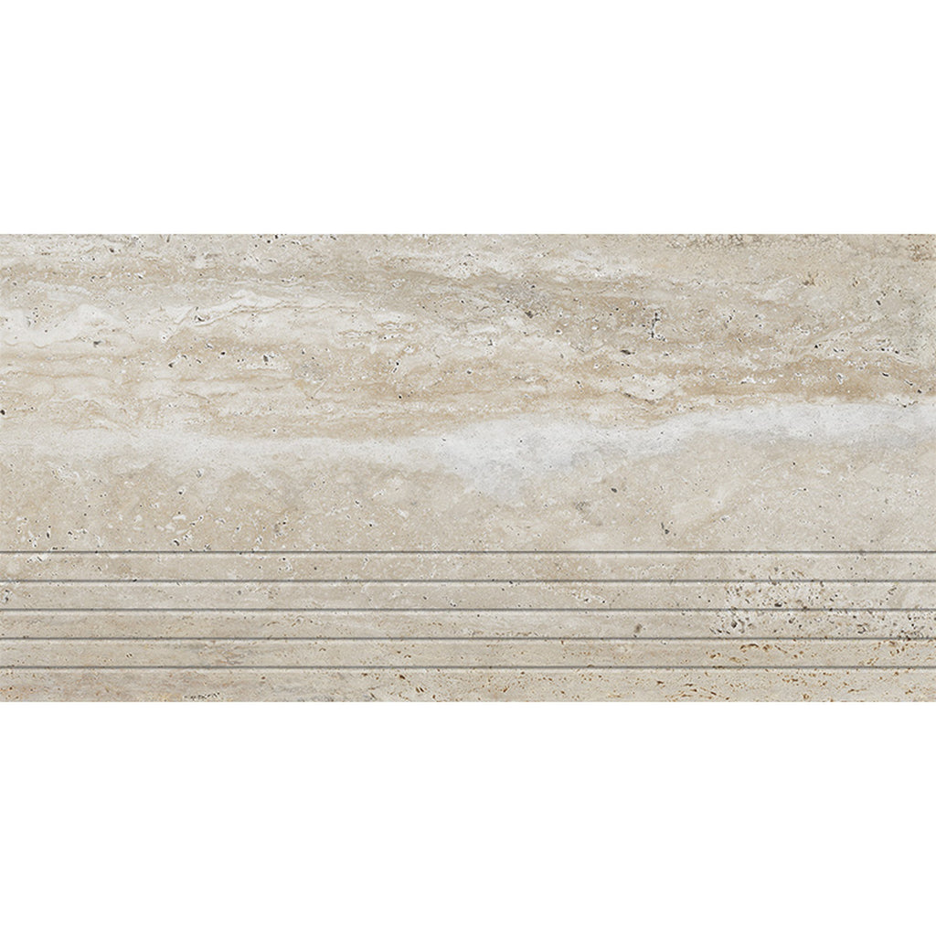 TREAPTĂ TRAVERTINO 598 X 296 MM TUBADZIN