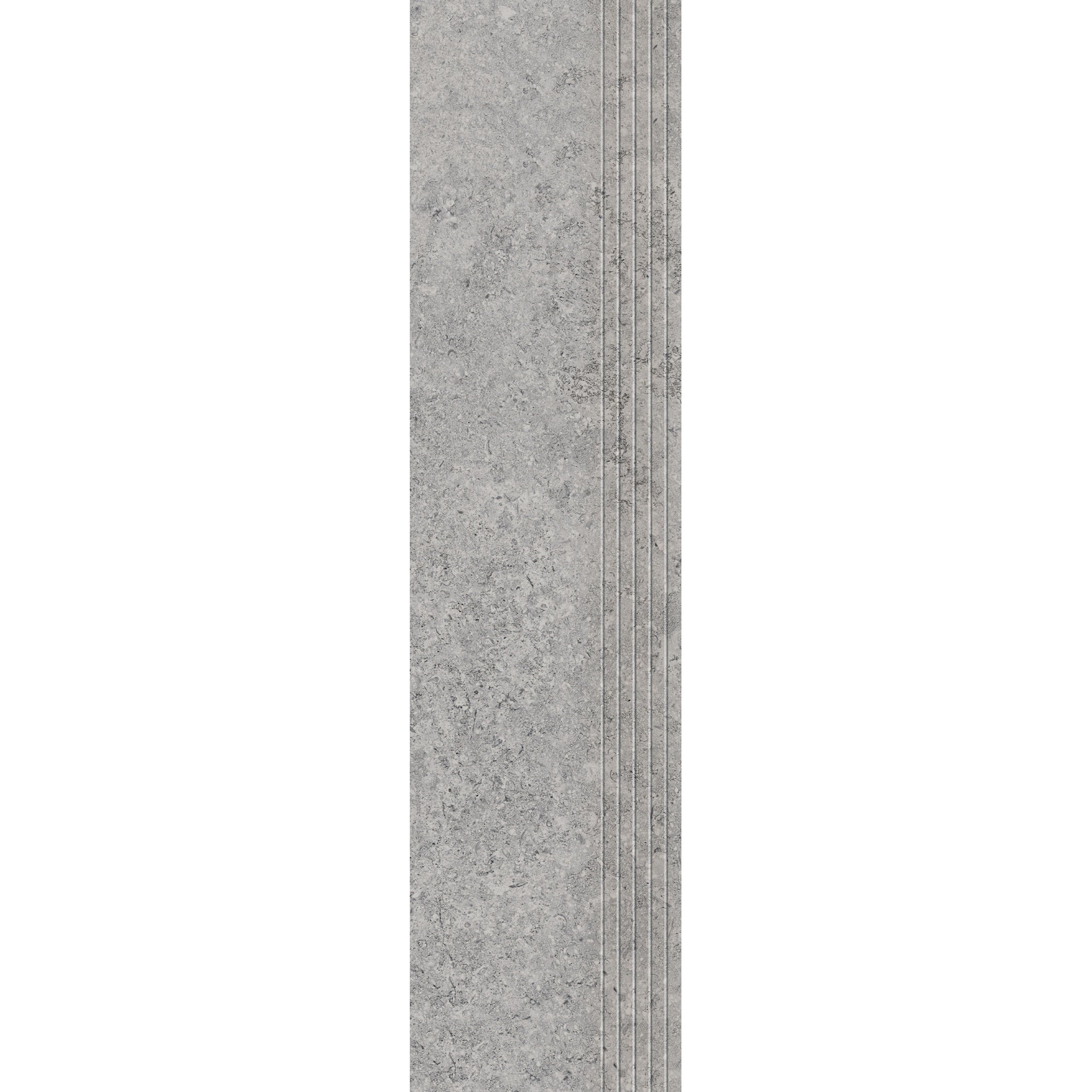 TREAPTĂ ZIMBA GRI DESCHIS STRUCTURAT 1198 X 296 MM TUBADZIN