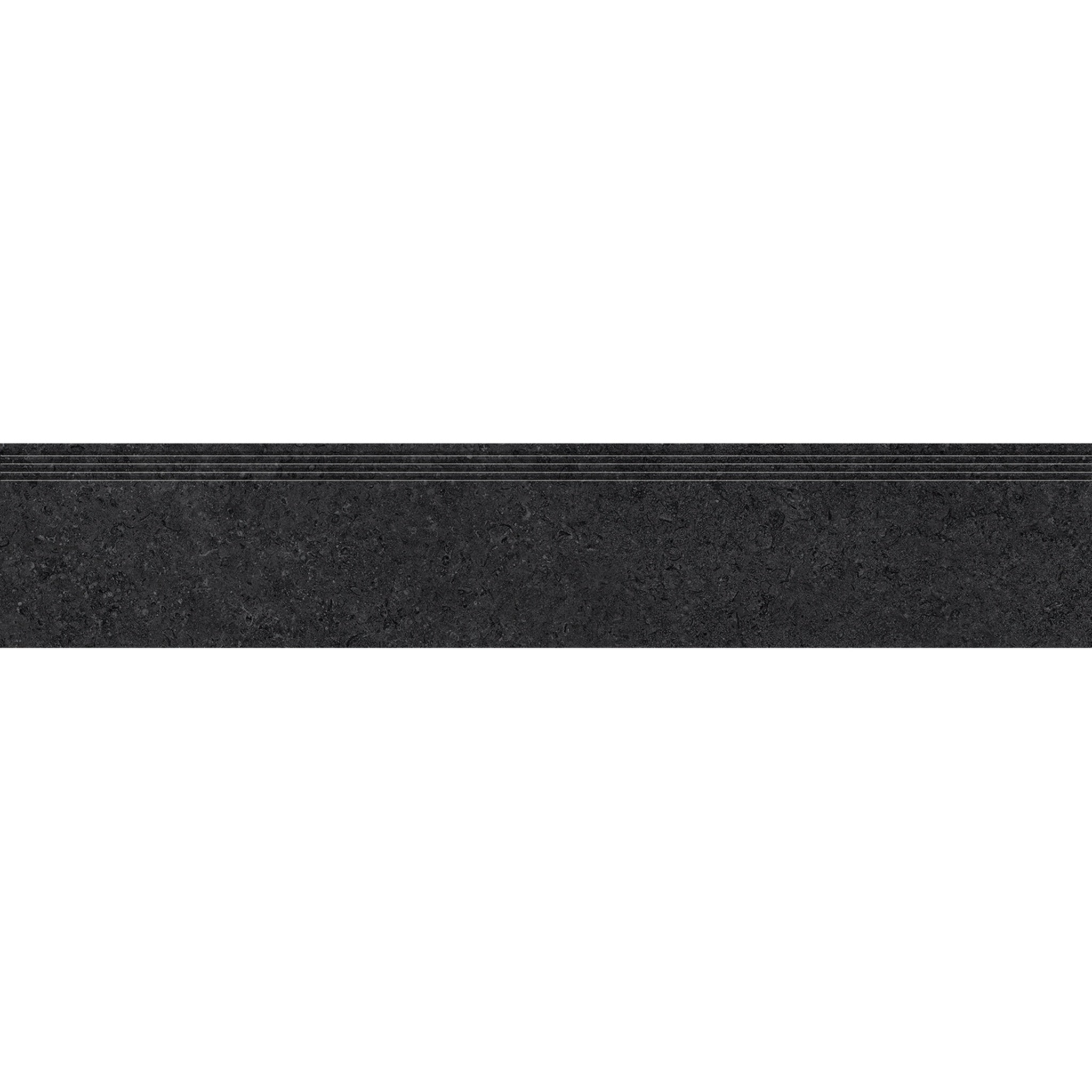 TREAPTĂ ZIMBA NEGRU STRUCTURAT 1598 X 298 MM TUBADZIN