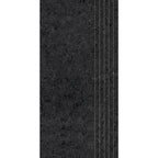TREAPTĂ ZIMBA NEGRU STRUCTURAT 598 X 296 MM TUBADZIN